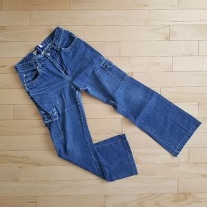 GAP Mid-rise Flare Jeans size 2